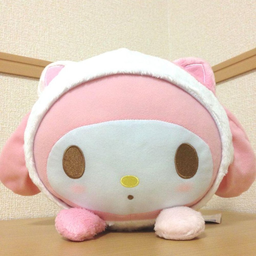 Sanrio My Melody in Cat Costume Plush (Lying Down)